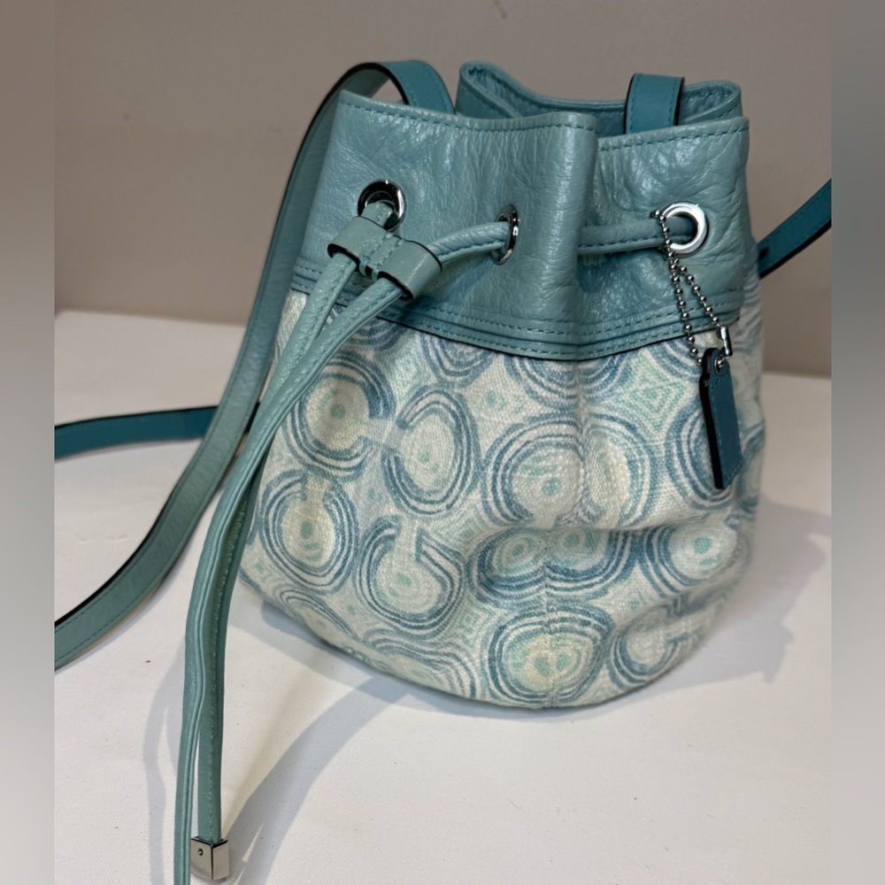 Coach Audrey Opt Art Drawstring Bag 2011 45392
